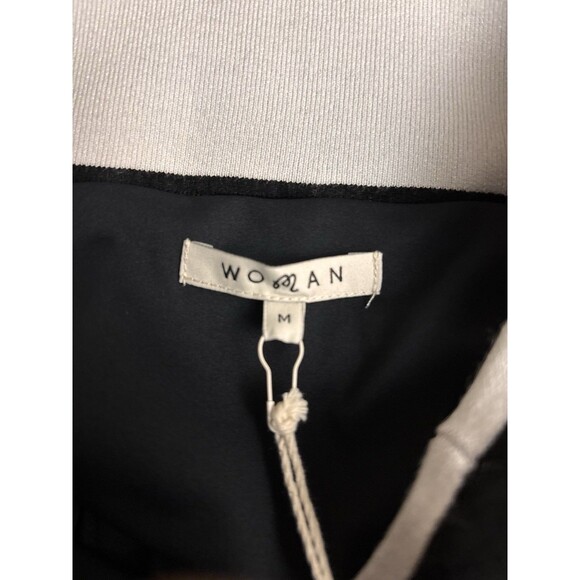 Malbon Golf Women’s Honor Skirt Black Knit Fringe Hem Logo Waistband Sz Medium - Picture 4 of 5